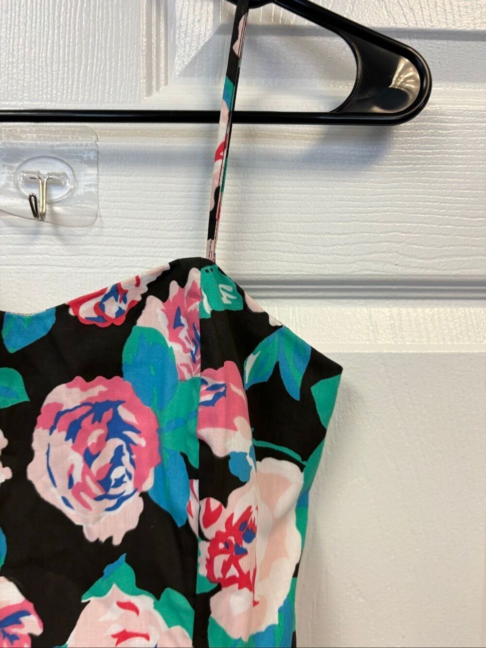 Vintage Floral Layered Ruffled Dress - Picture 6 of 7